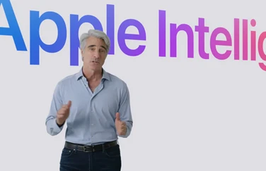 Craig Federighi met Apple Intelligence