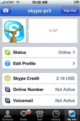 free skype for iphone
