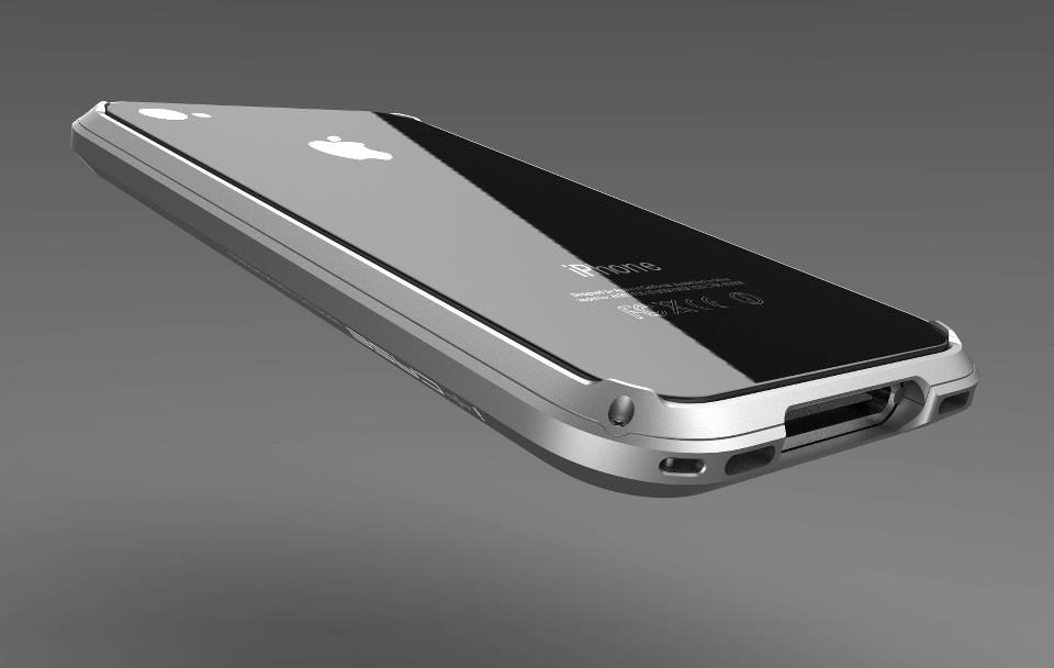 welvaart regen Ontembare i+Case: aluminium case moet iPhone 4 en iPhone 4S accentueren