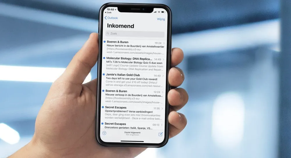 Slim email doorzoeken in Mail-app voor iPhone en iPad