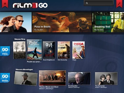 Mechanica Kostuum saai Film1 introduceert Film1 Go: films en series kijken op iPad