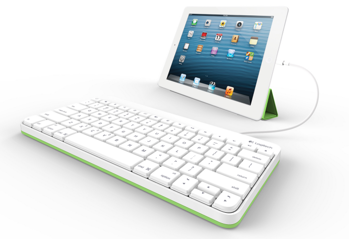 test wakker worden menu Logitech Wired Keyboard: iPad-toetsenbord speciaal voor scholen