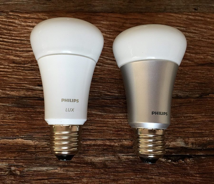 Philips Lux goedkopere witte iPhone-bedienbare lamp