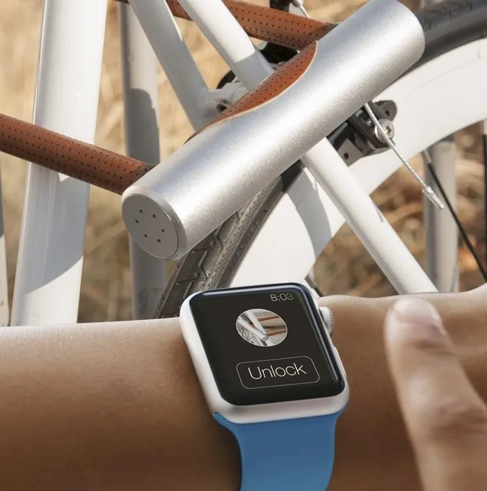 Dit fietsslot ontgrendel je vanaf de Apple Watch