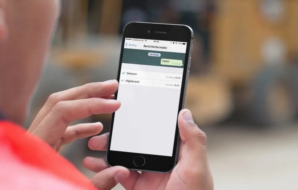 Wat betekenen de vinkjes in WhatsApp?
