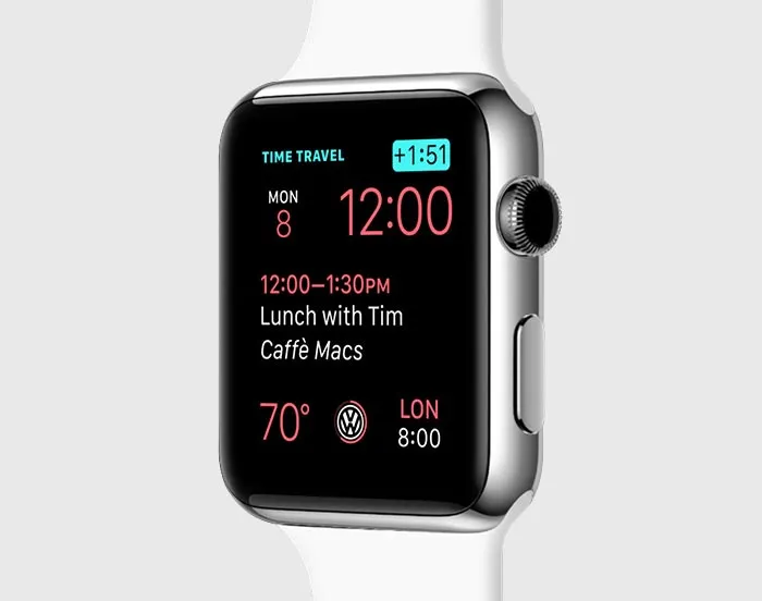 Tijdreizen op je Apple Watch: neem een kijkje in de toekomst en het verleden