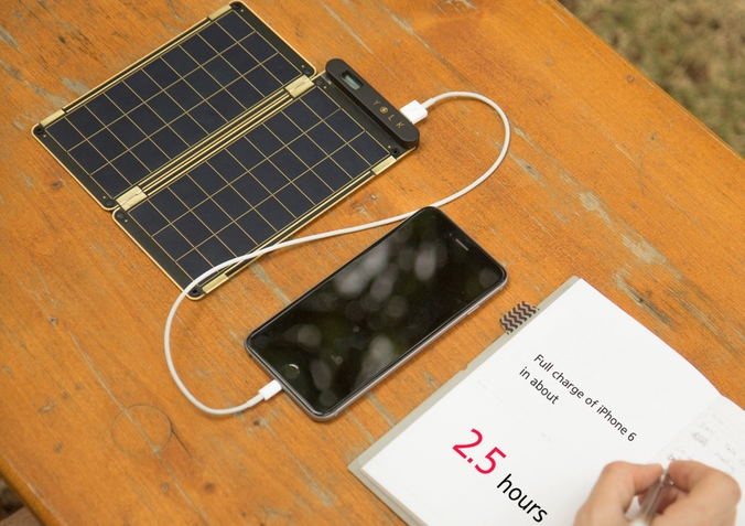 Gelach Drank module Flinterdunne Solar Paper laadt je iDevice op met zonne-energie