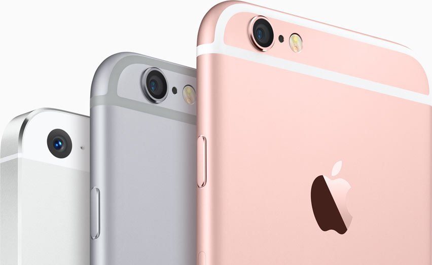 viering vochtigheid aankomst iPhone 6s vergelijking specs met iPhone 6 en iPhone 5s