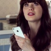 iPhone 4s Zooey Deschanel reclame