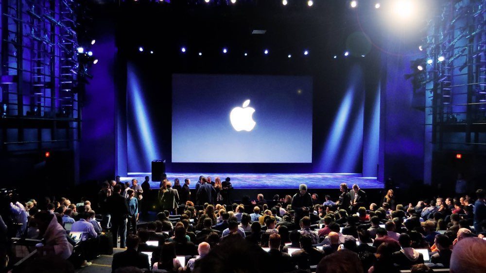 Apple event in de zaal
