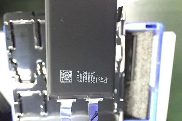 Foto’s tonen batterij bedoeld voor iPhone 7