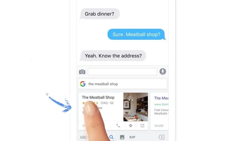 Google brengt Gboard-toetsenbord voor iPhone uit met ingebouwde zoekfunctie