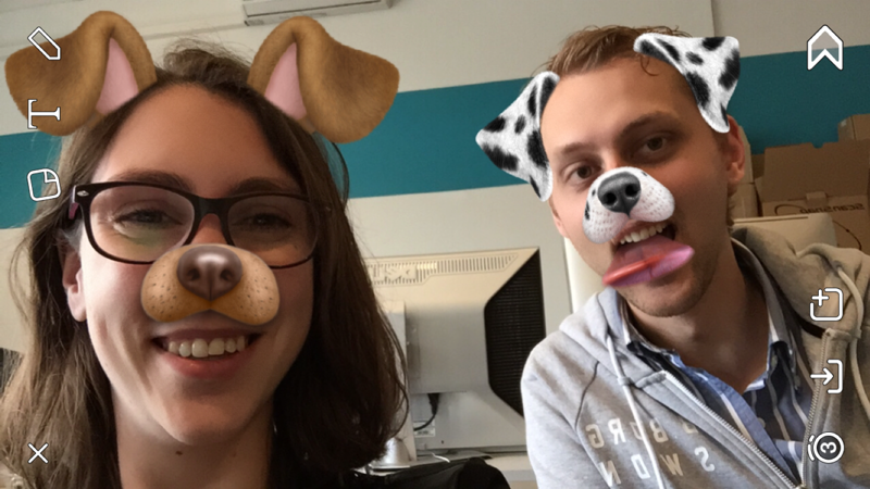 sigaret knijpen Kerel Snapchat voegt een verborgen hondenfilter toe aan de app