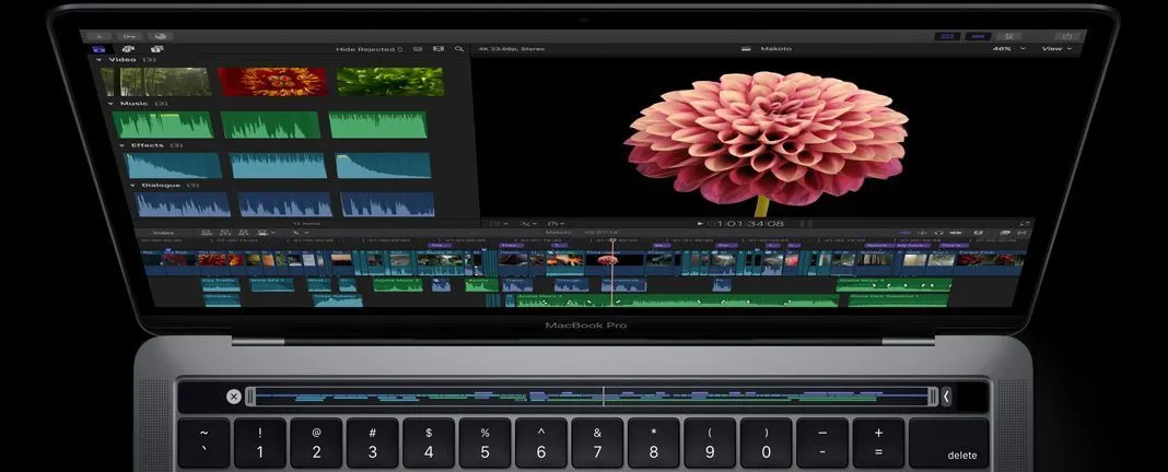 Final Cut Pro krijgt Touch Bar-ondersteuning en vernieuwde interface