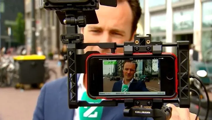 RTL Nieuws onthult set voor iPhone-liveverslaggeving, maar is zeker niet de eerste