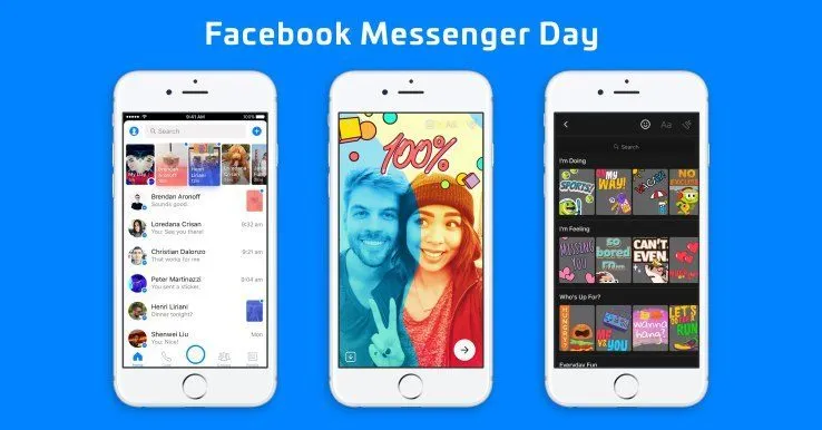 Messenger Day: Facebook Messenger’s variant op Snapchat nu beschikbaar