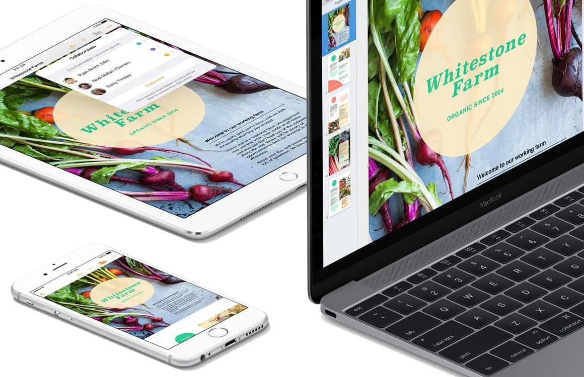 iWork-apps krijgen grote update met inhoudsopgave, Pencil-functies en meer