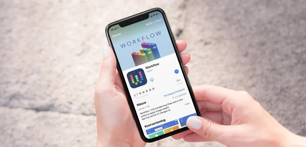 Zo ga je aan de slag met Workflow voor iOS