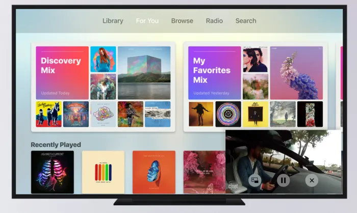 ‘Apple TV krijgt gebruikersprofielen en picture-in-picture’