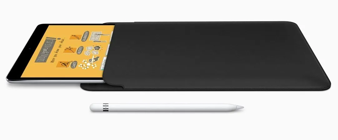 Nieuw voor de iPad Pro: lederen sleeve en etui voor Apple Pencil