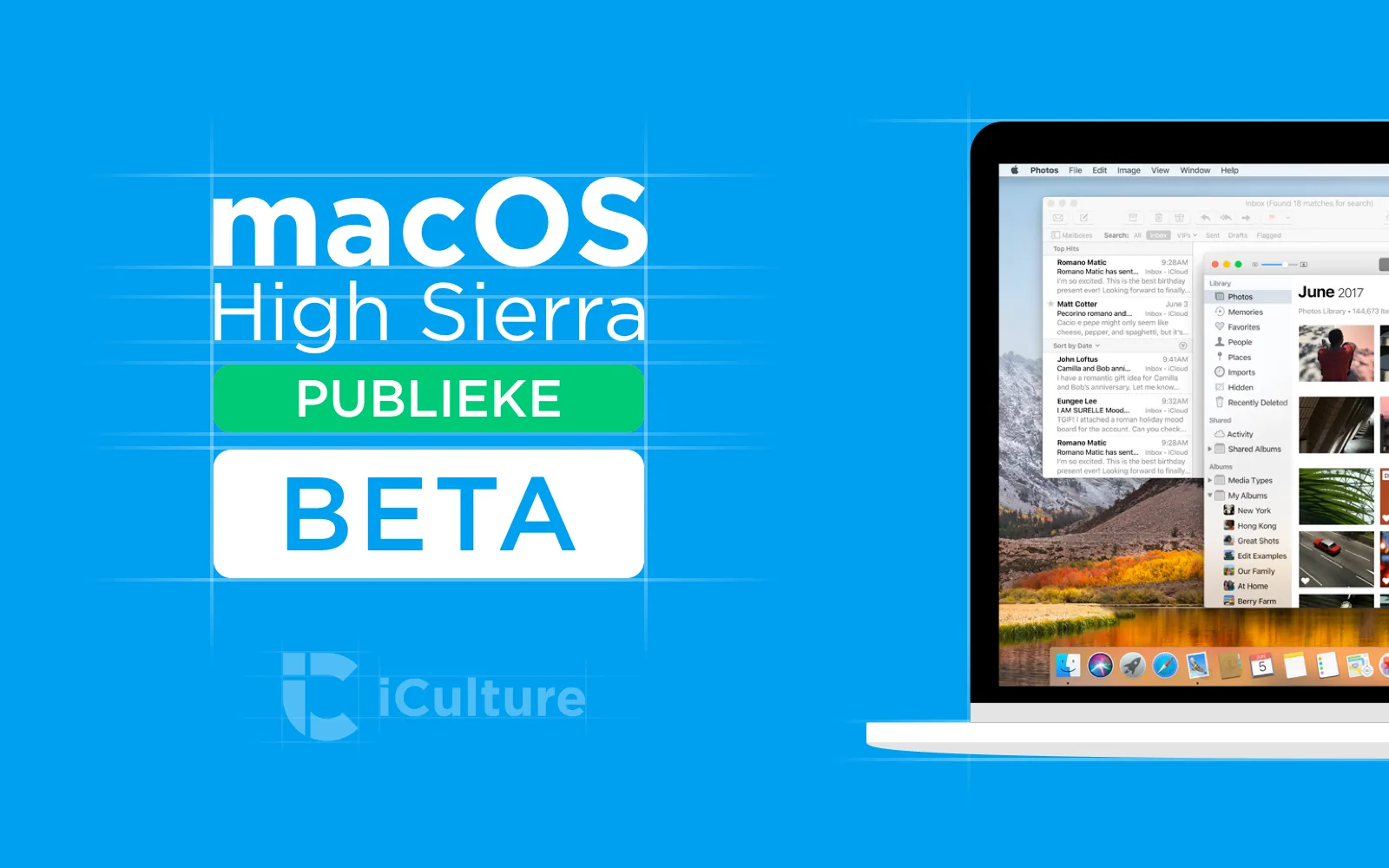 macOS High Sierra Publieke beta 7 nu beschikbaar