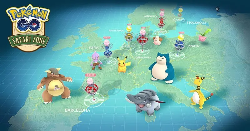 Deze Pokémon Safari Zone-events kun je bezoeken in Europa