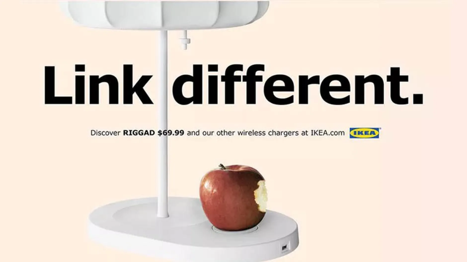 Lachen! IKEA verzint grappige inhakers over draadloos opladen bij Apple