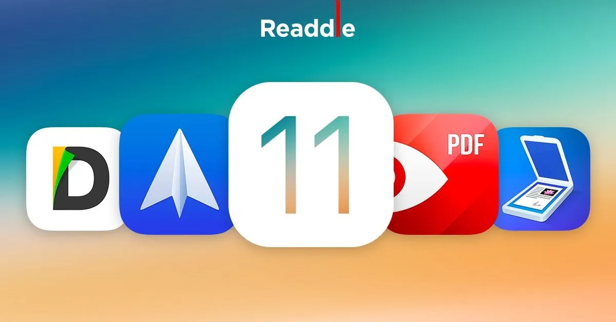 Spark, PDF Expert en andere Readdle-apps krijgen grote update voor iOS 11