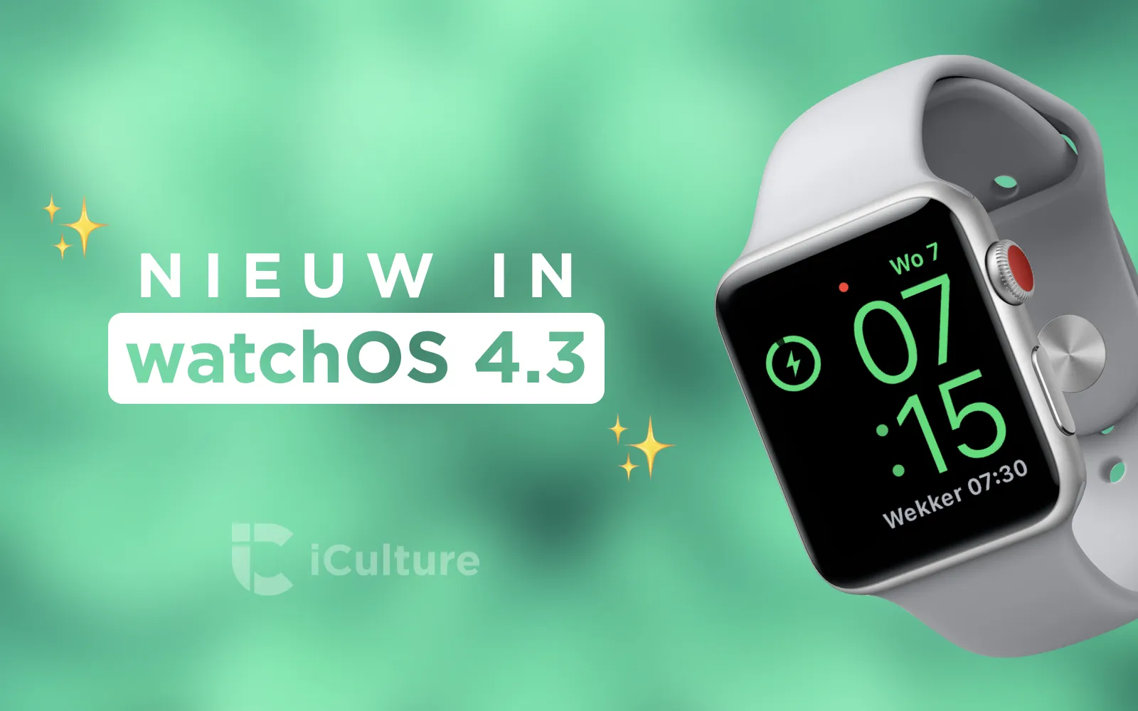 Nieuw in watchOS 4.3: dit zijn de belangrijkste nieuwe functies