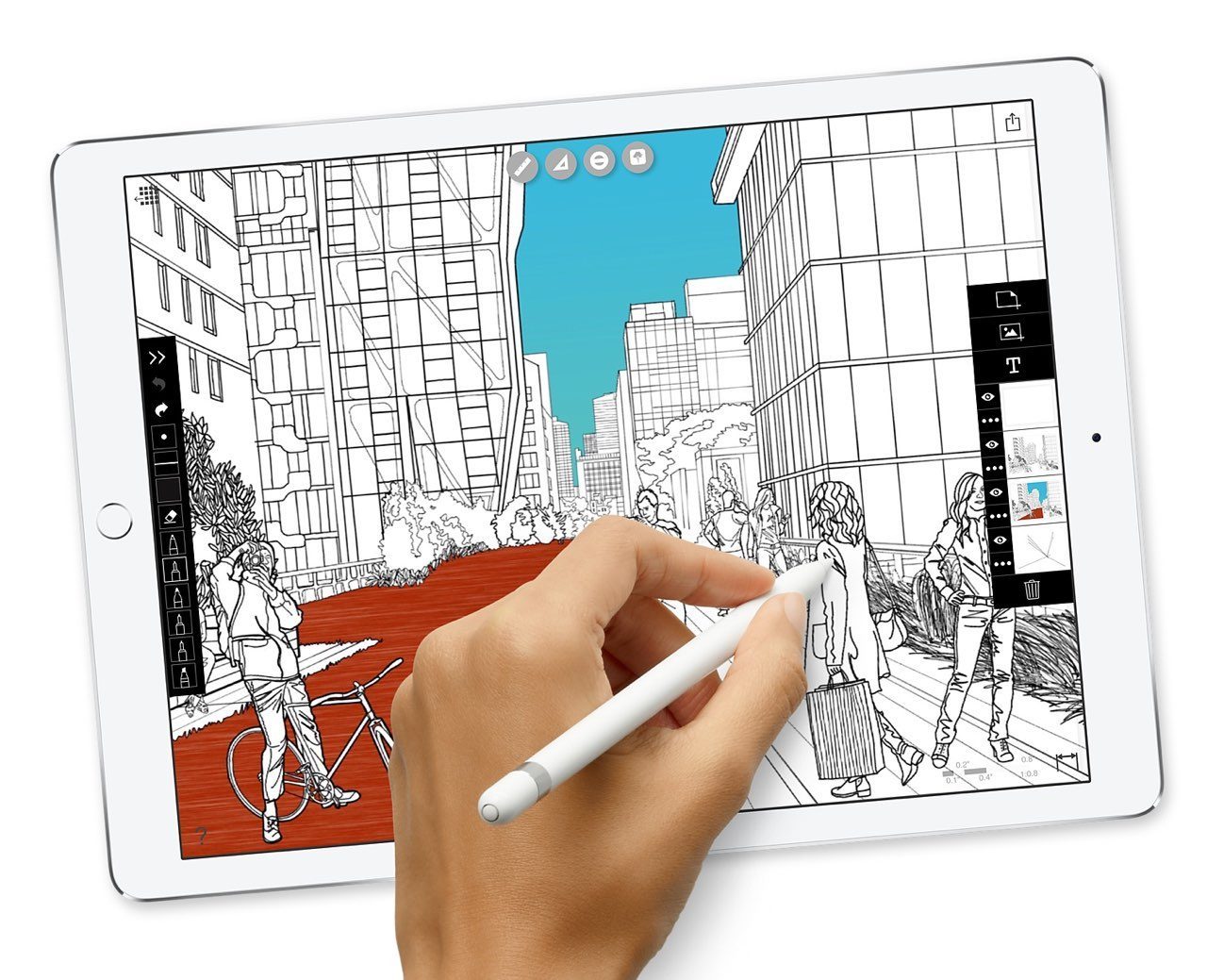 iPad Pro: tekenen