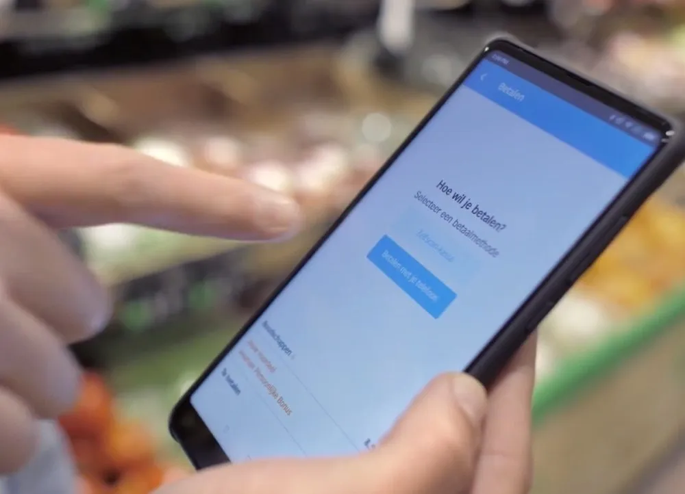 Albert Heijn start test met boodschappen afrekenen via Appie-app