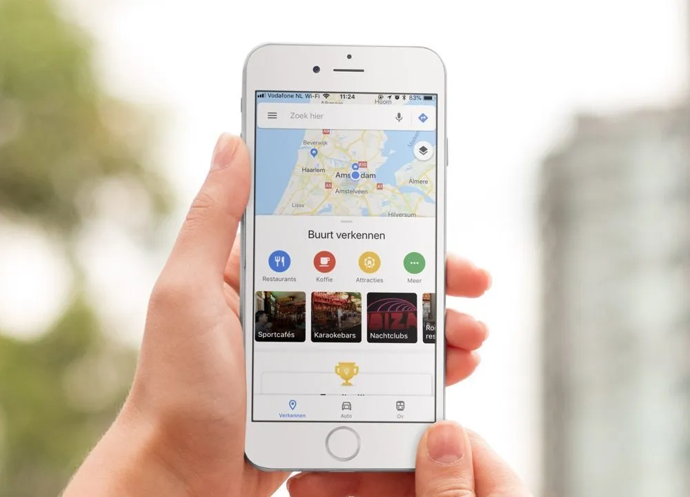 Met Google Maps ontdek je makkelijker nieuwe locaties