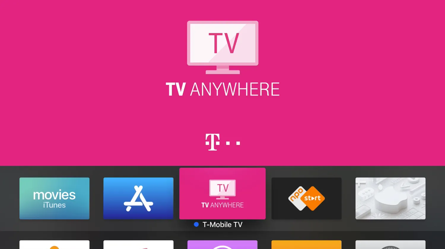 T-Mobile brengt Apple TV-app uit voor televisiekijkers