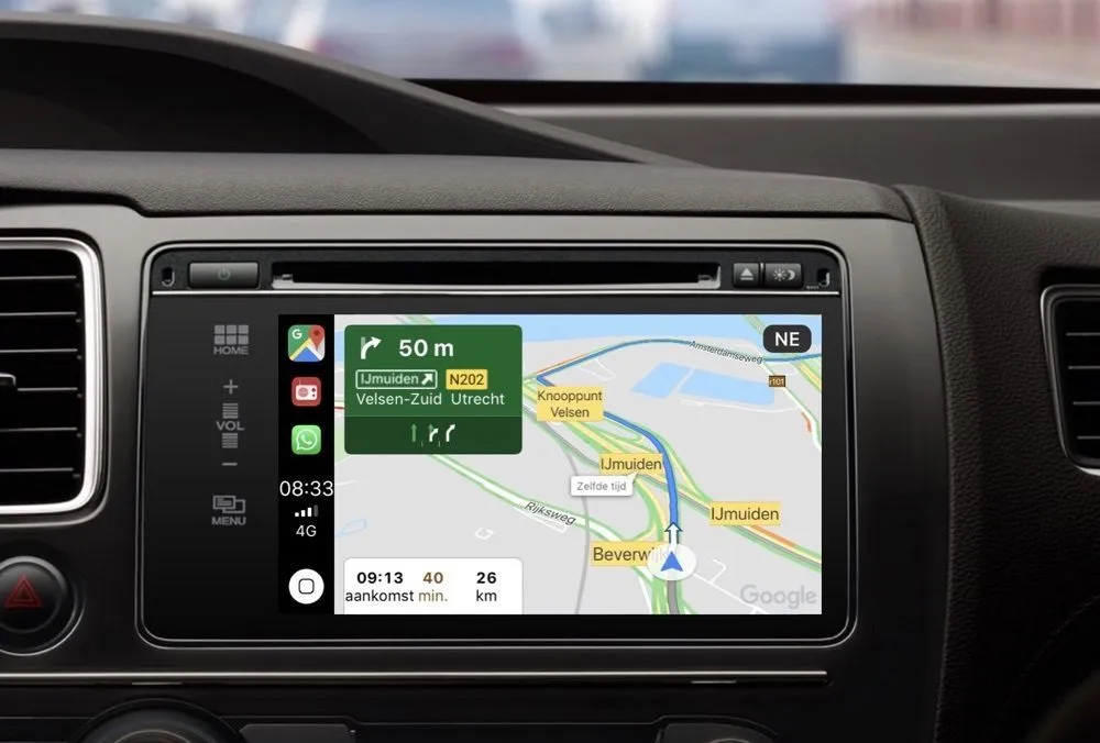 Review: Google Maps in CarPlay als alternatief voor Apple Kaarten