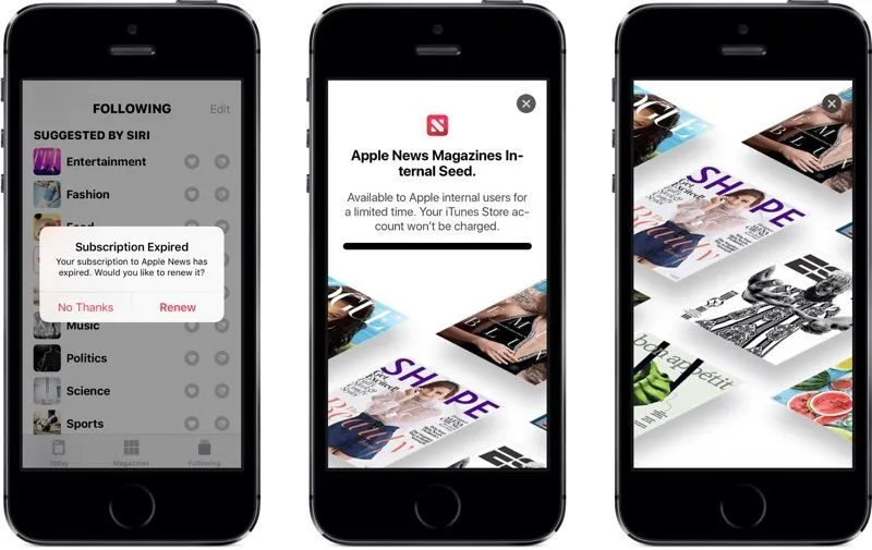 ‘Apple News Magazines’ ontdekt in iOS 12.2, interne test gepland