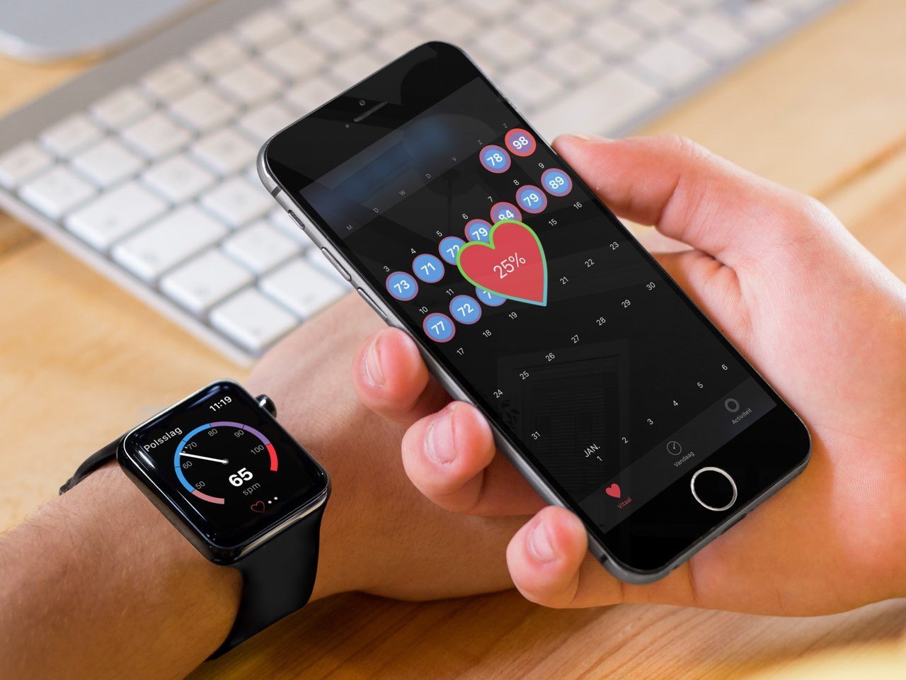 roestvrij Encommium Groene achtergrond De beste hartslag-apps voor je Apple Watch en iPhone