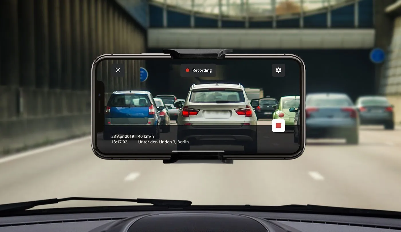 Gebruik je iPhone als dashcam met deze apps