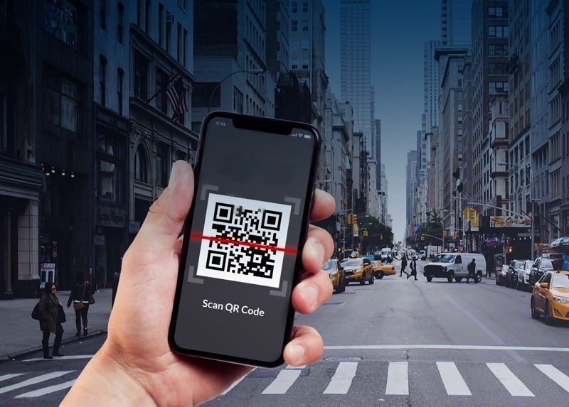 eSIM QR-code scannen.