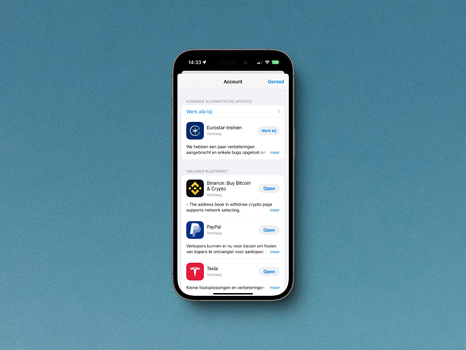 Zo kun je apps automatisch updaten op iPhone en iPad