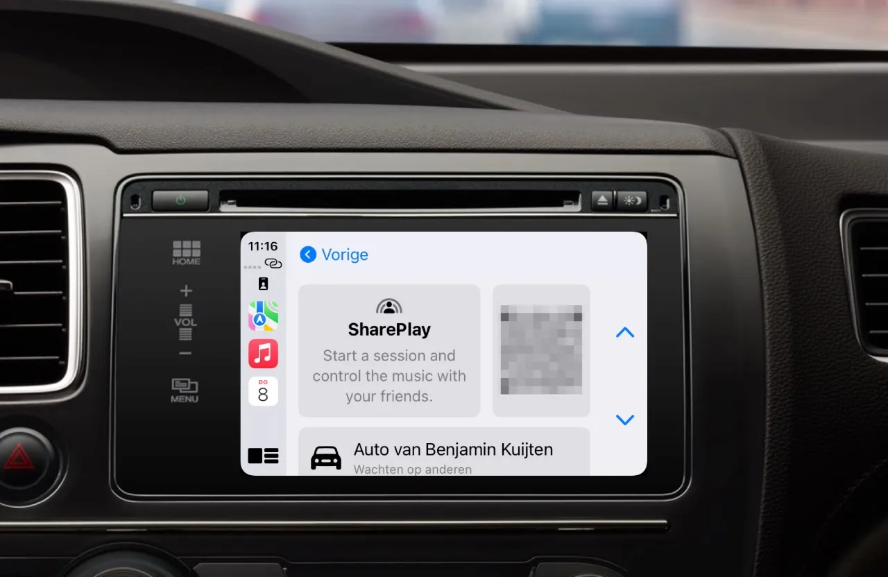 SharePlay in de auto: laat passagiers de muziek bepalen met hun eigen iPhone