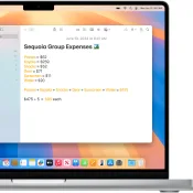 Math Notes in Notities in macOS Sequoia