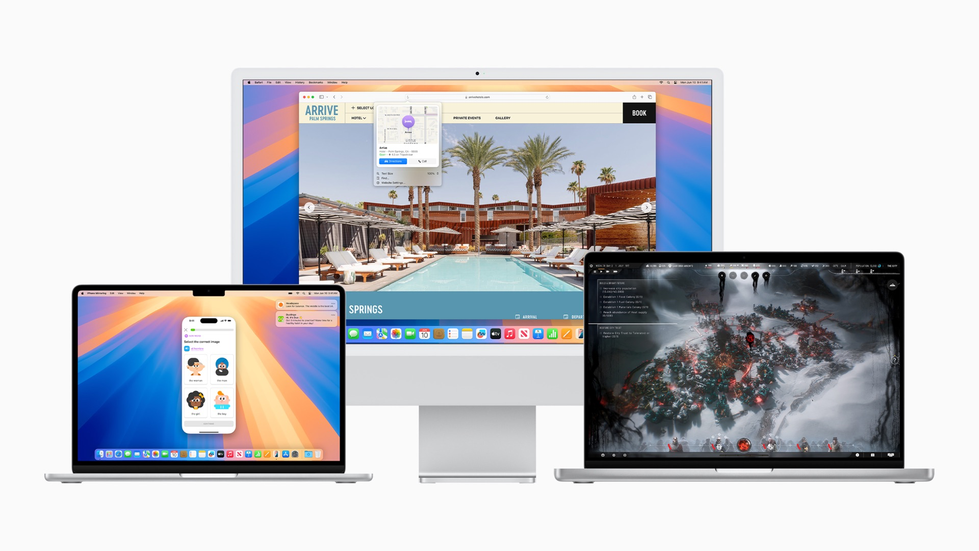 macOS Sequoia op MacBooks en iMac