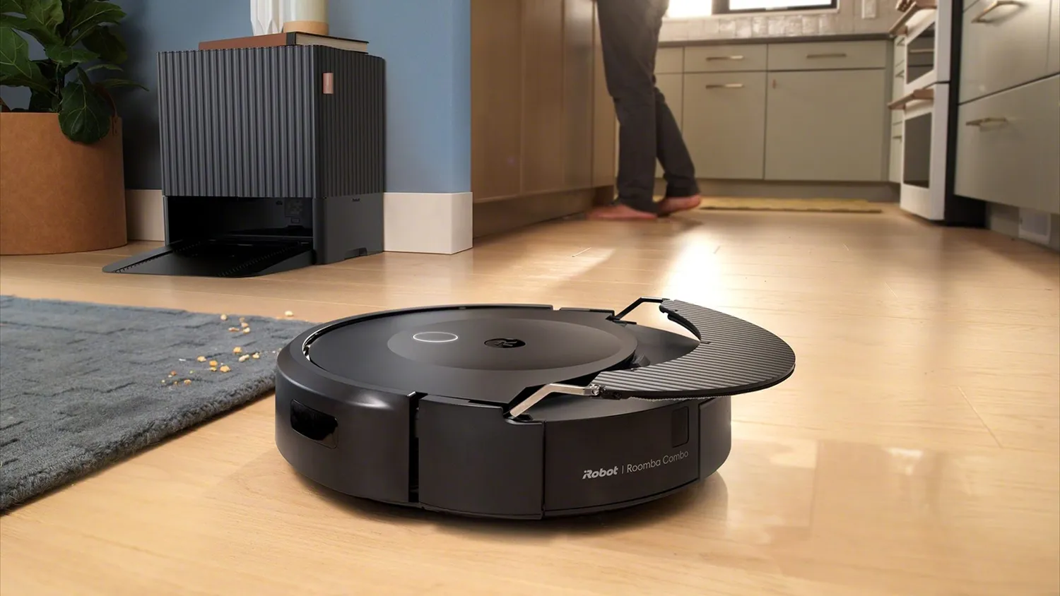 iRobot Roomba Combo 10 Max in keuken