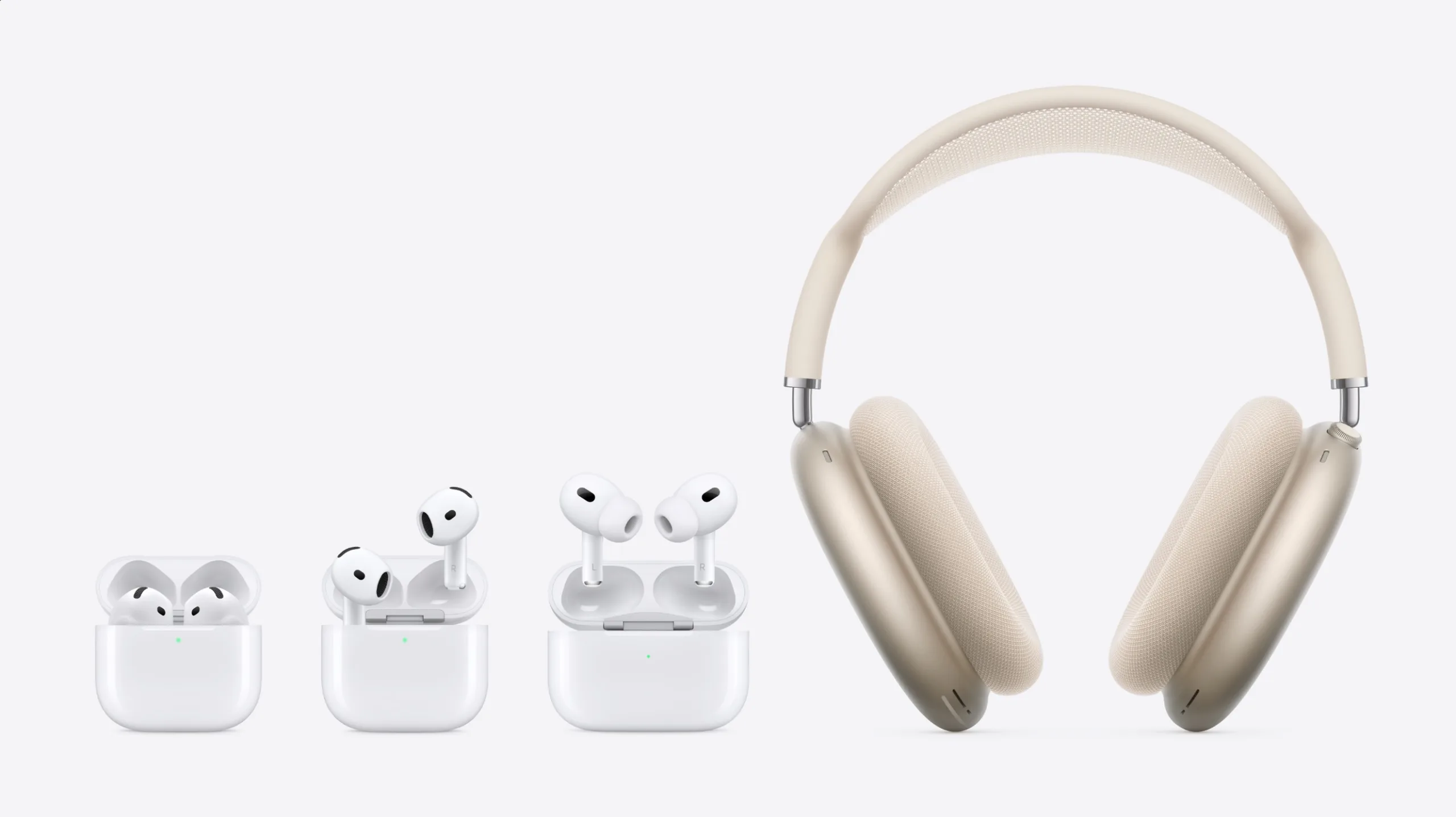 AirPods 2024 line-up