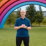 Tim Cook tijdens september event 2024