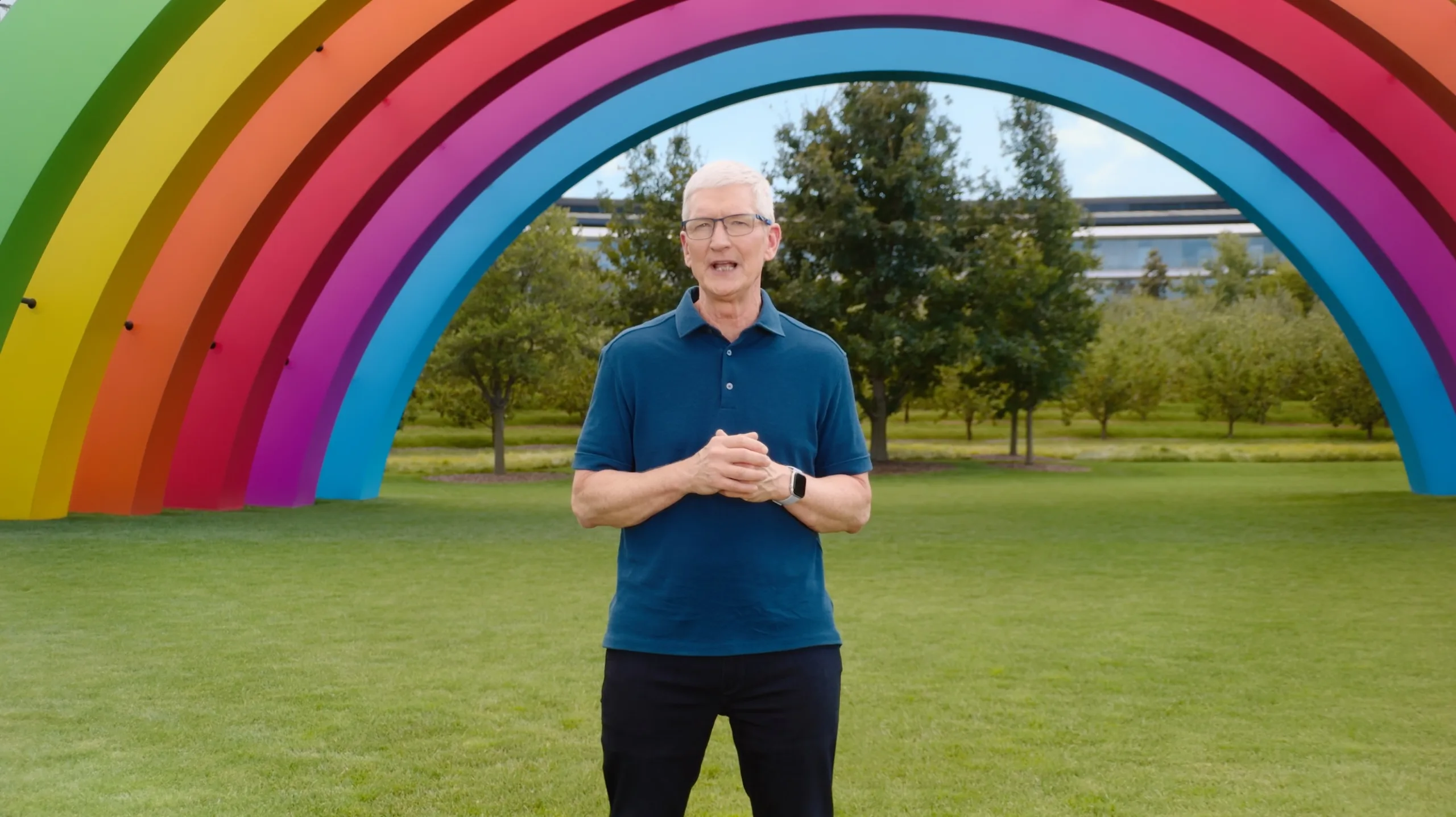 Tim Cook tijdens september event 2024