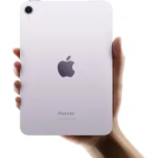 iPad mini paars in de hand