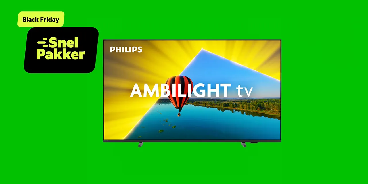 Black Friday KPN Ambilight televisie