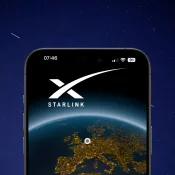 iPhone starlink