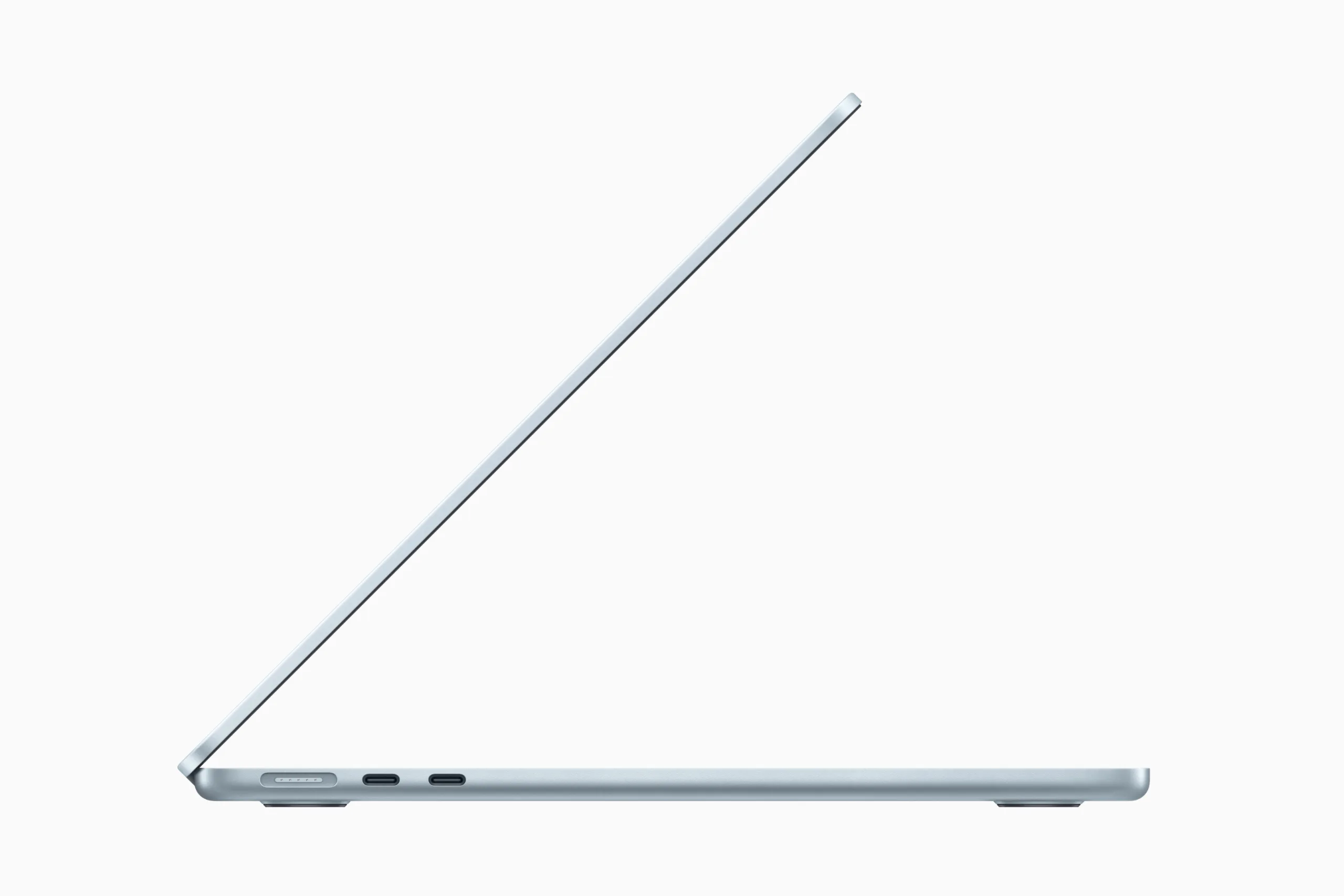 MacBook Air 2025 zijkant